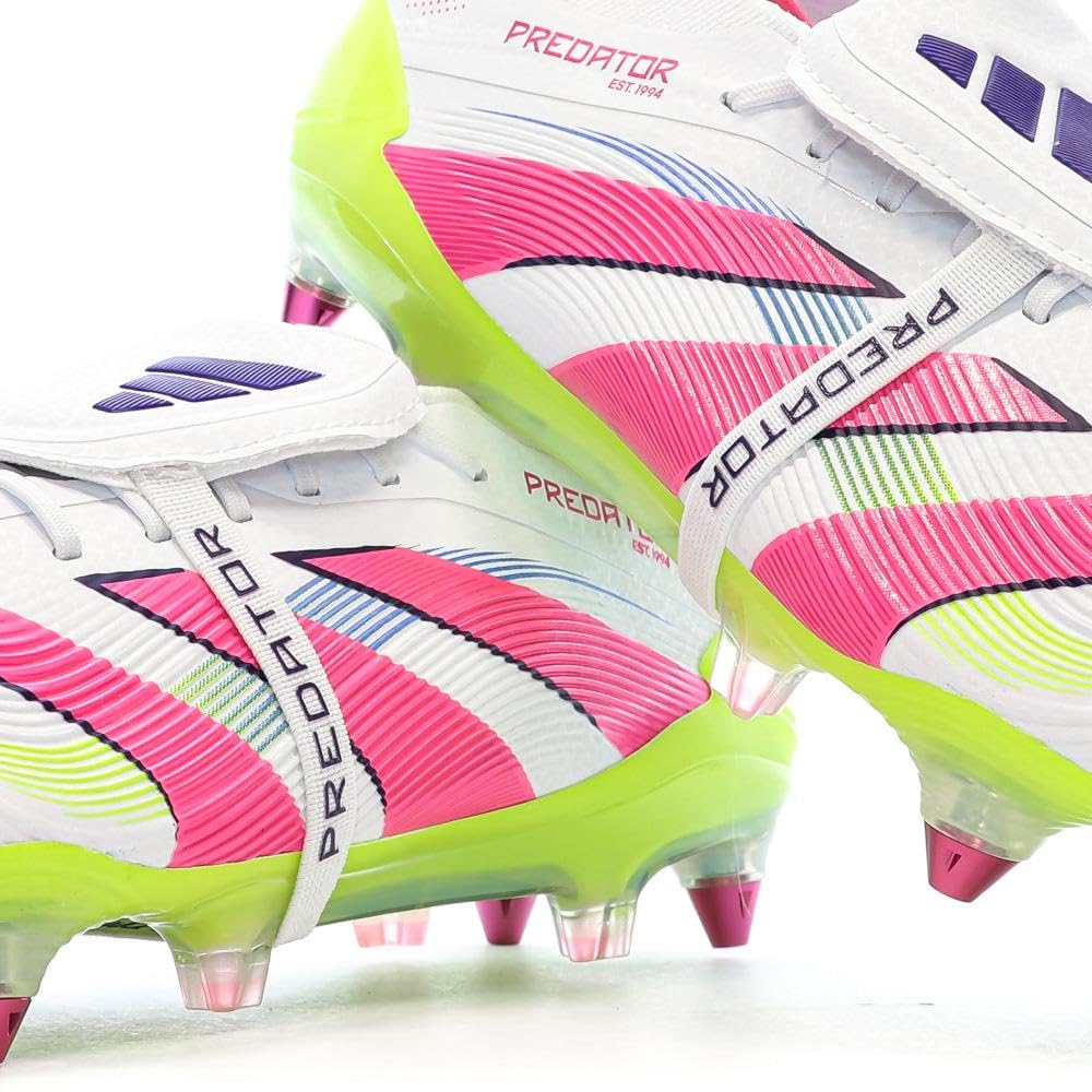 adidas Scarpe da Calcio Bianco/Rosa Uomo Predator Elite FT SG