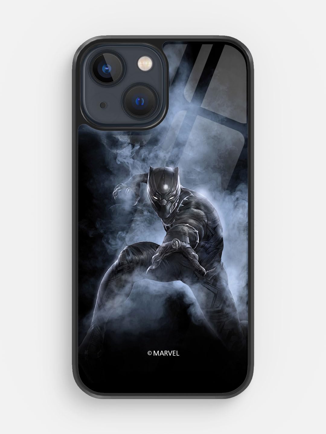 Macmerise Phone Case | Compatible with iPhone 13 Back Cover Case | Design Black Panther Attack | 360 Degree Protection | Protective Mobile Cover | iPhone 13 Phone with Camera Protection