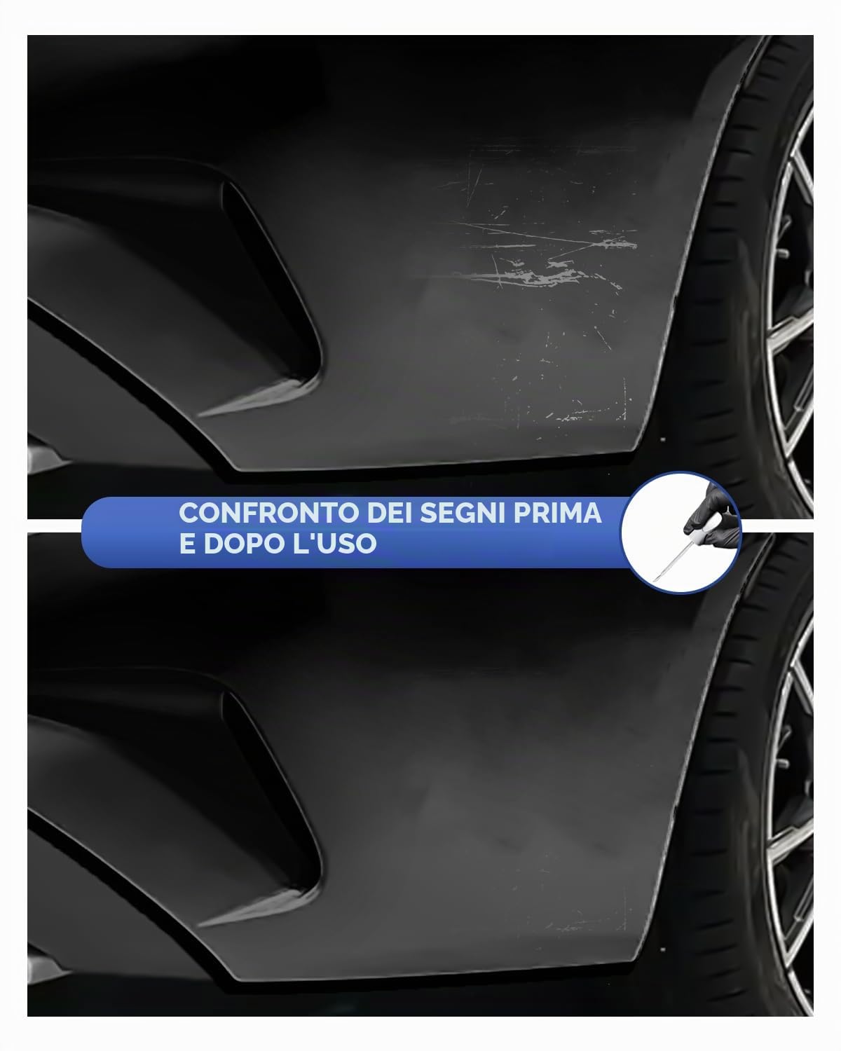 BMW Serie 3/5/X2/X3/X4/X5 2018 Zafiro Nero Metallizzato Vernice Ritocco 475
