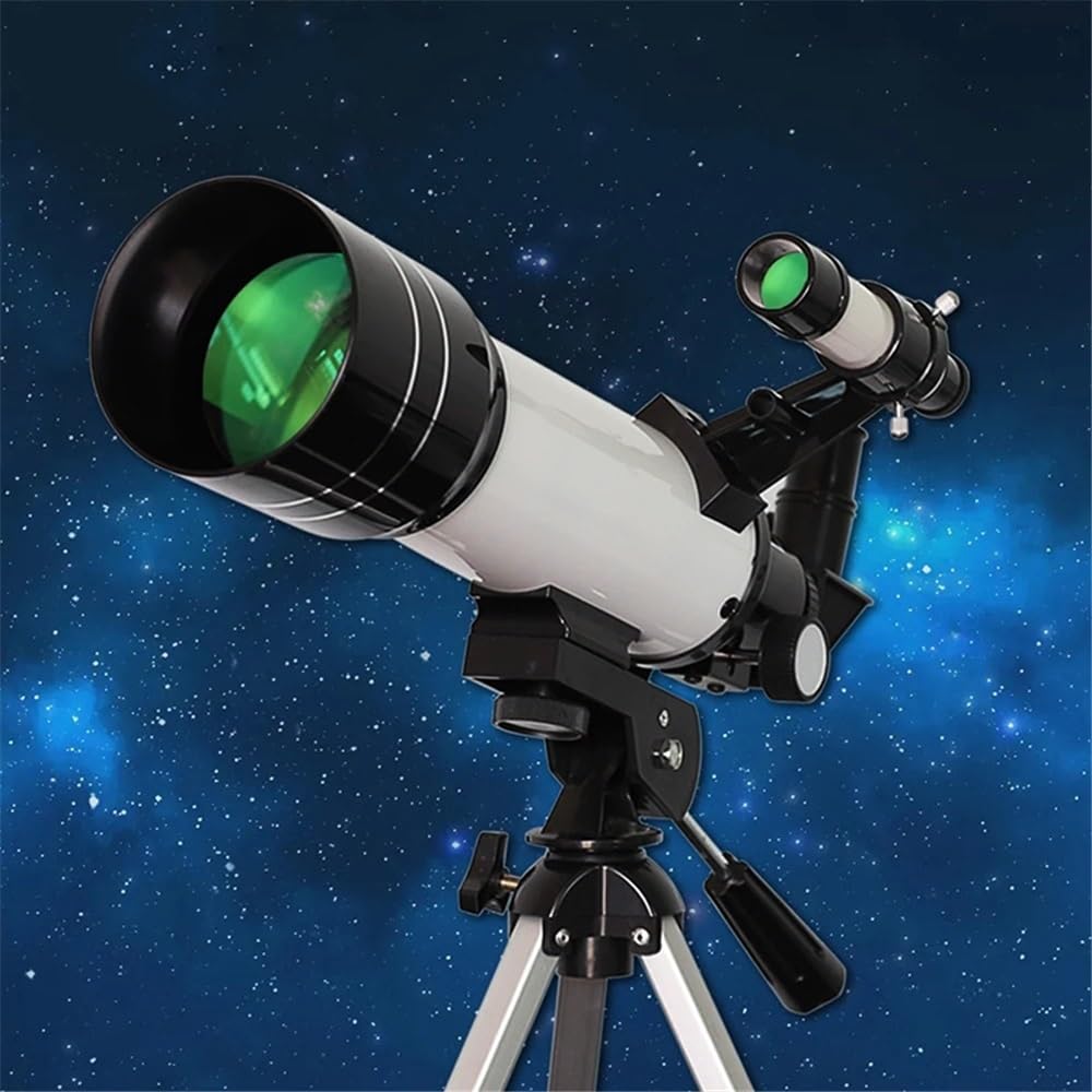 Accessoires pour télescopes Télescope 200X Ouverture 70 mm Longueur focale 400 mm Bonne portée avec trépied Oculaire pour télescope