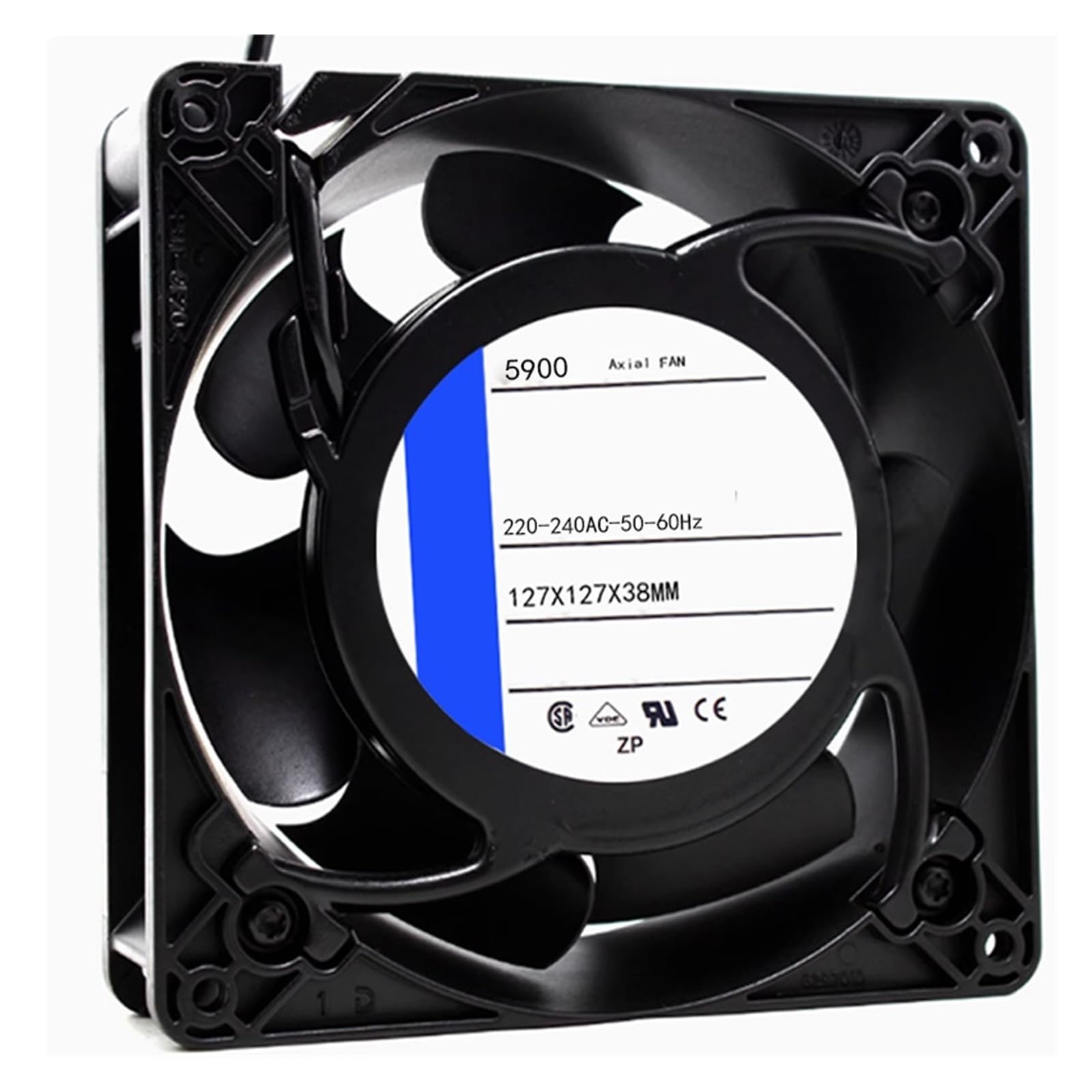 YMUGUEGH 5900 Axial FAN 220/240AC-50/60HZ 127X127X38MM AC AXIAL FLOW FANS