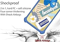 Vista 2 de Aroepurt Funda para Vortex HD65 Plus compatible con Vortex HD65 Plus con protector de pantalla de vidrio templado, PC duro + silicona suave, soporte