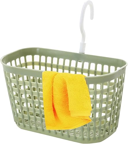 Miniatura 5 de Cesta colgada de pared, cesta de malla montada en la pared, cesta de frutas colgada de material PP con gancho de rotación de 360 grados, cesta