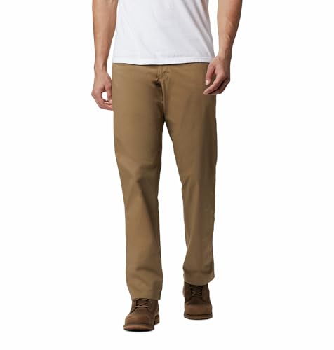 Columbia Mens Rapid Rivers Hiking Pant, Flax, 34 x 32