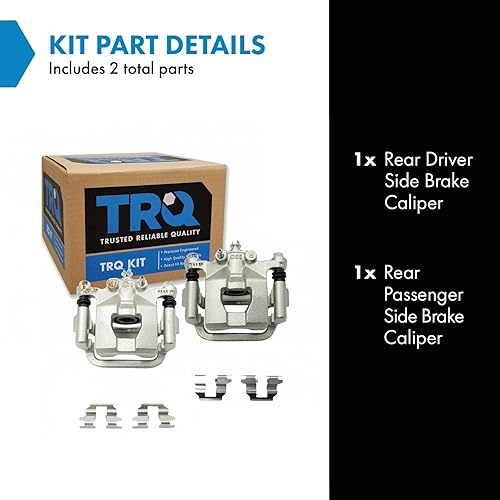 Vista 1110 de TRQ - Juego de pinzas de freno delantero