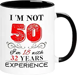 Presentes de aniversário de 50 anos para mulheres e homens, presentes de aniversário de 50 anos para mulheres e homens, presentes de aniversário de 1974 para mulheres e homens, decorações de