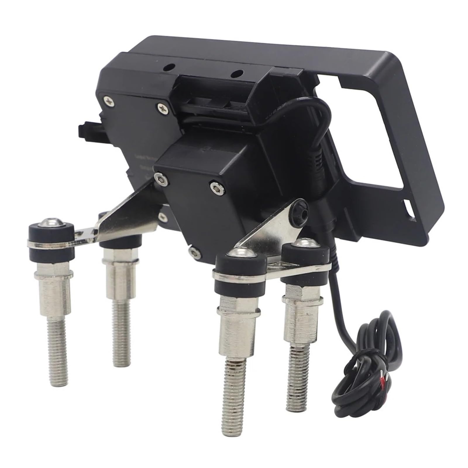 Support Téléphone Moto pour BMW pour F750GS pour F850GS pour F800GS pour F700GS pour R1200R Guidon 12 Mm Support Navigation Téléphone Portable Chargement USB Support Telephone Velo(C)