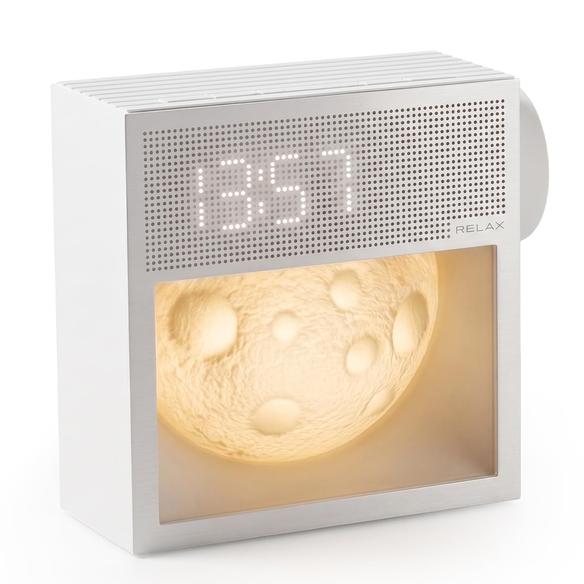 Amazon.co.jp: RELAX Moon Tempo Clock ムーンテンポクロック 置き時計