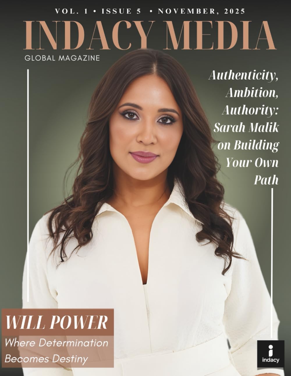 INDACY MEDIA – Will Power (Vol. 1, Issue 5 | November 2025)