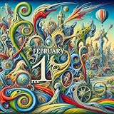 crazy art calendar 365days February クレイジーアートカレンダー365日2月 クレイジーカレンダー365day