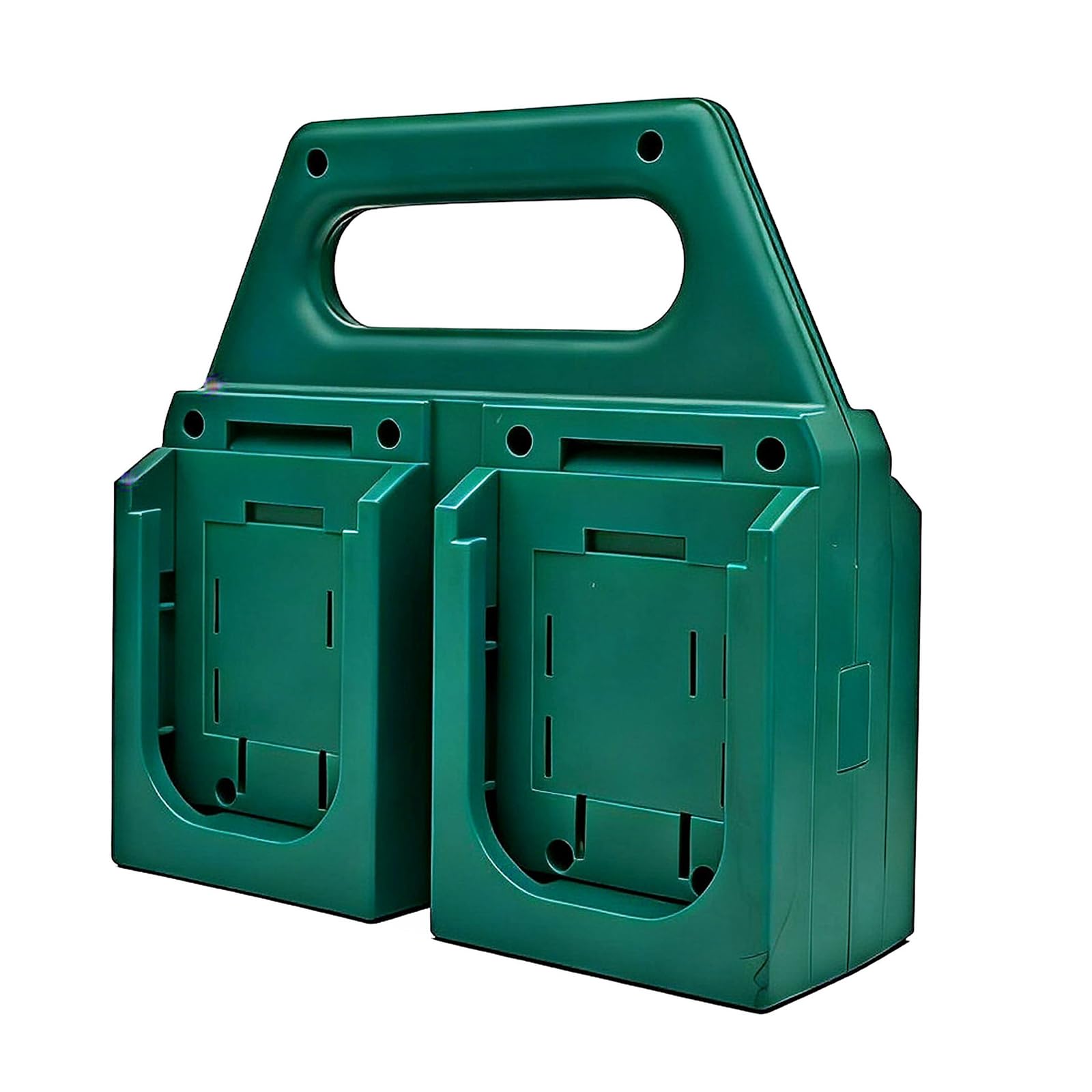 Efficient Battery Storage Solution ABS Battery Holder Organizers Suitable for 18V Batteries and Other 18V Models Planner
