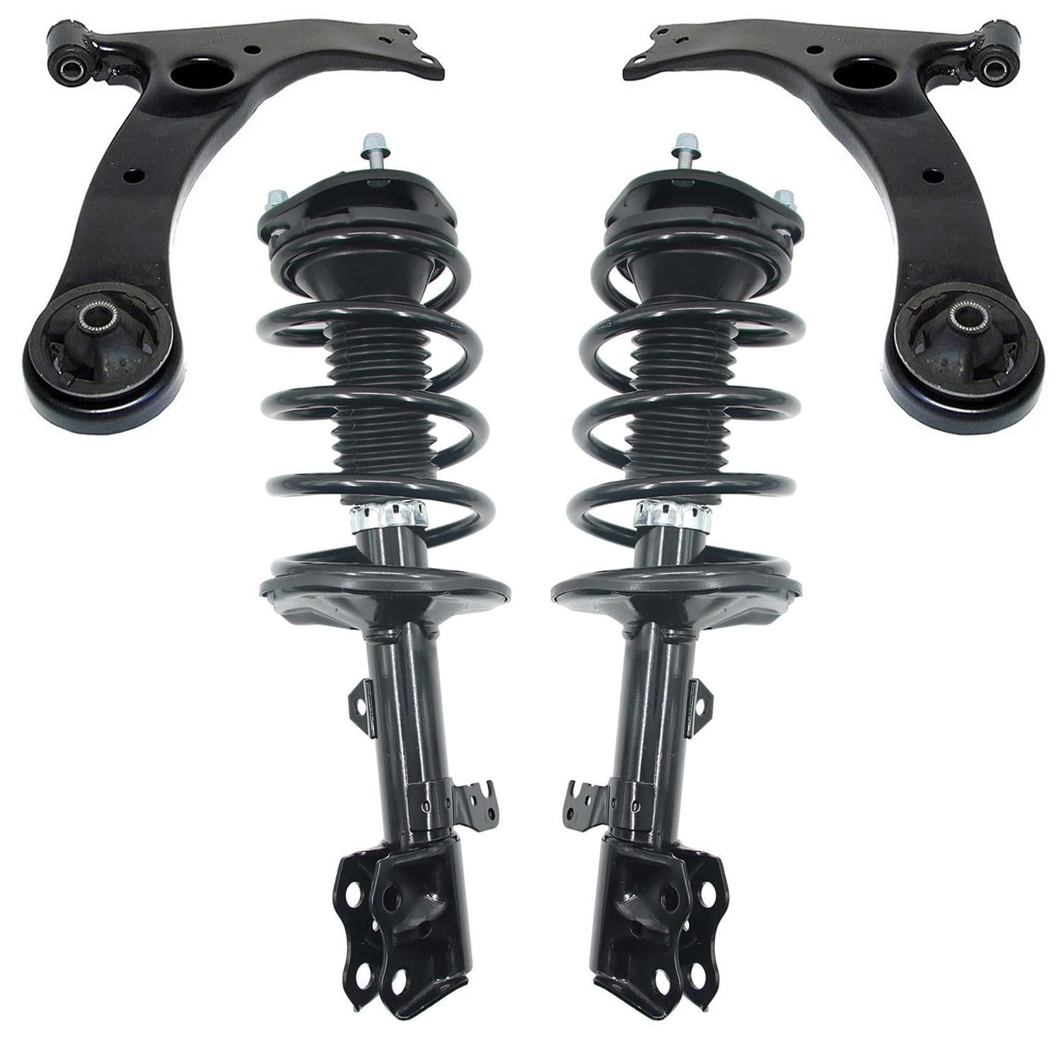 Detroit Axle - 4pc Front Struts Kit for 2009-2010 Pontiac Vibe