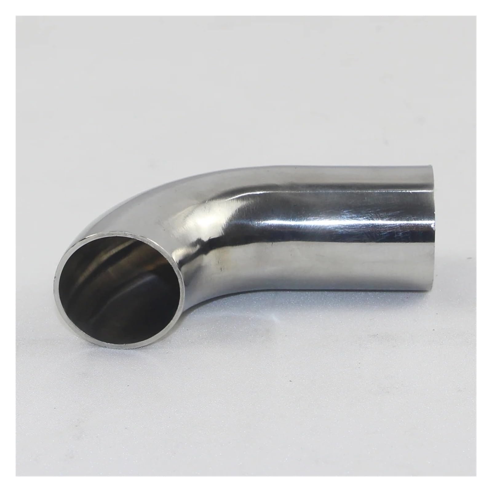 Terminale Scarico Raccordi Per Tubi Saldati Con Estensione Unilaterale 90 Gradi 100 Mm Per Tubi In Acciaio Inossidabile 304 Raccordi Per Tubi Sanitari Silenziatore(102mm x2mm)