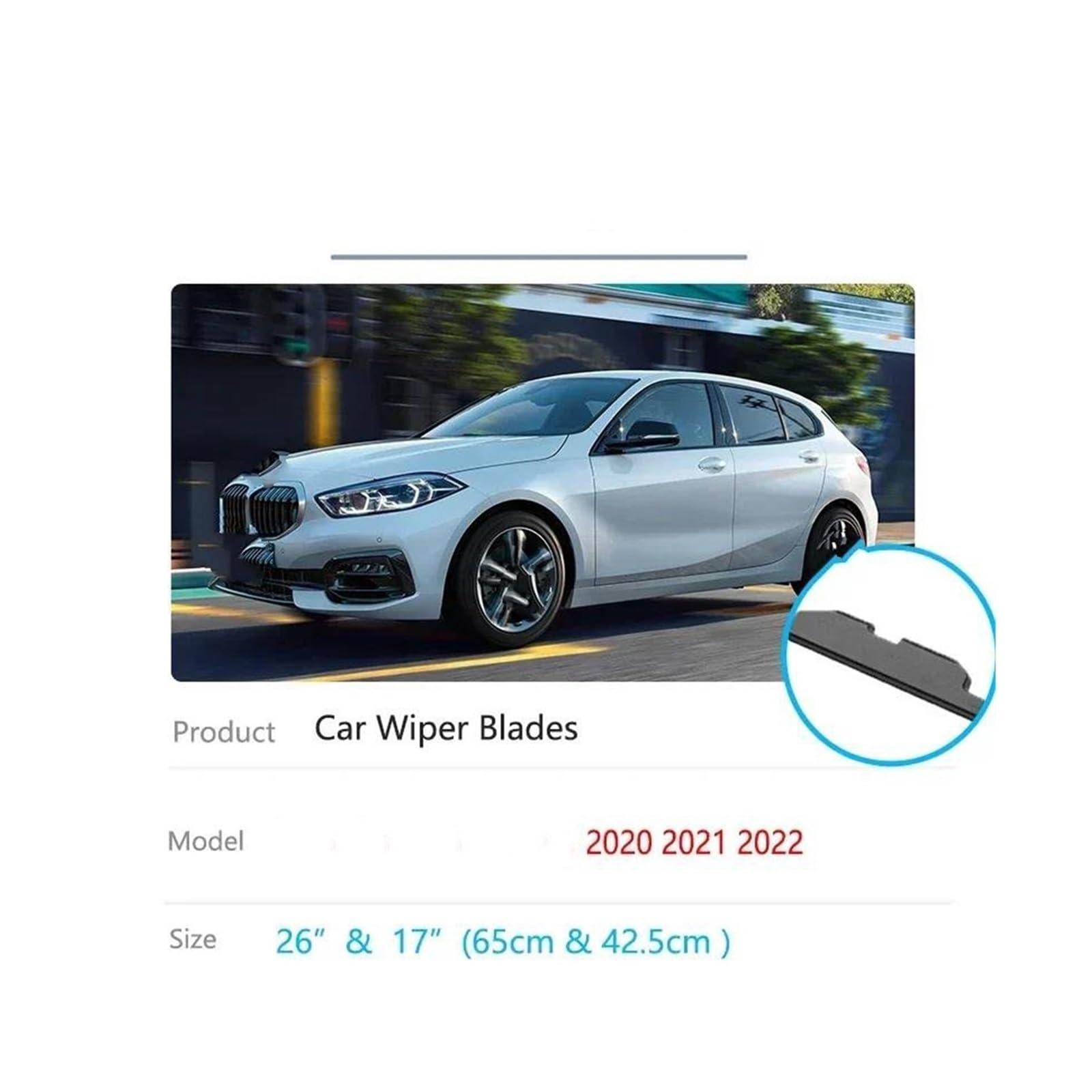 Limpiaparabrisas Limpiaparabrisas Coche Para Serie 1 F40 Para Hatchback 2020 2021 2022 Escobillas Limpiaparabrisas Delanteras Limpiaparabrisas Ventana Delantera Delanteros Cepillos