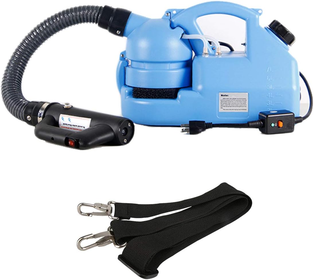 BRIGHTSHOW 7L Electric ULV Cold Sprayer Portable Fogger Machine 35inch Hose & 19.8ft Power Cord for Home Ultra Capacity Spray Machine