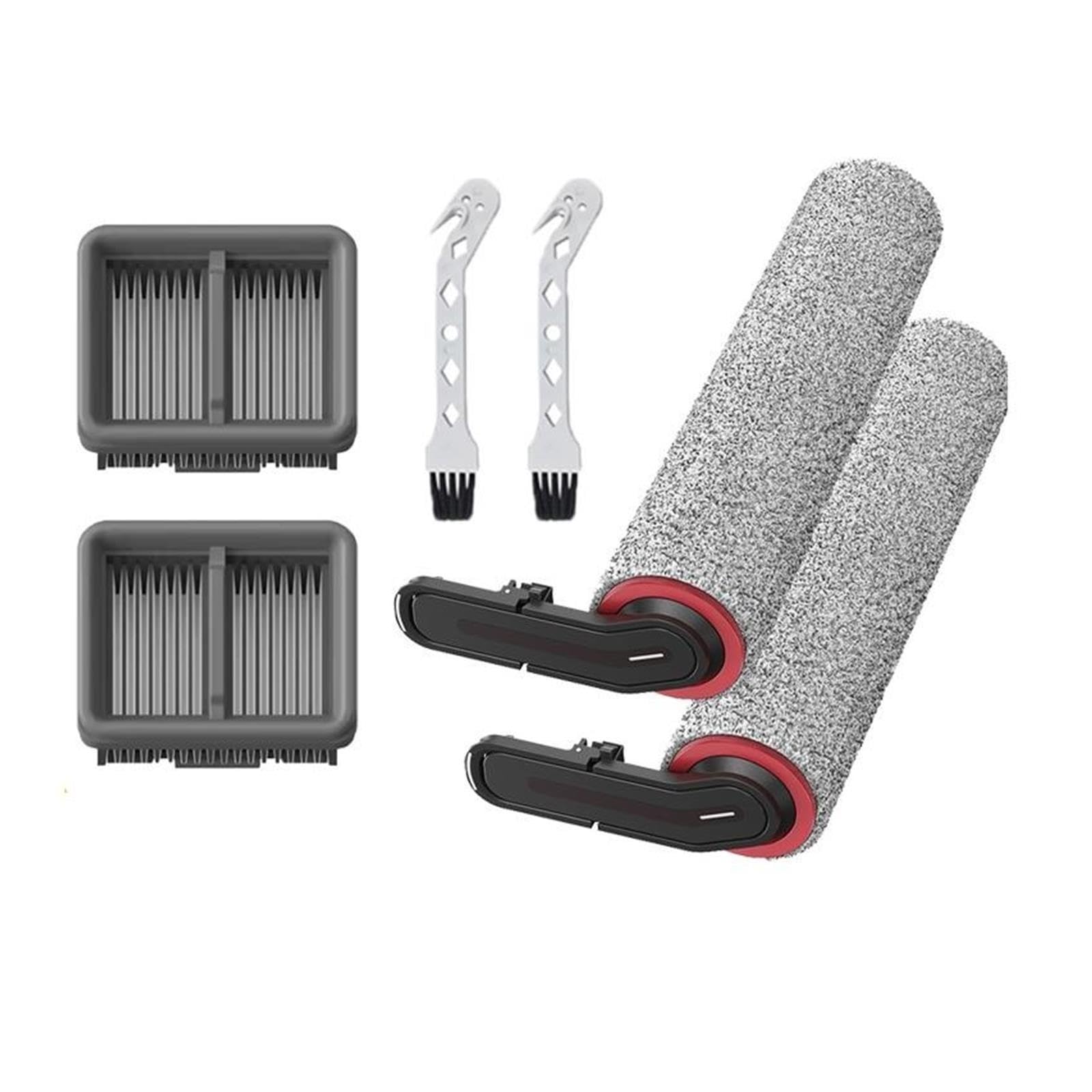 Accesorios, Compatibles Con Dreame, Cepillo for Aspiradora De Vapor H15 Pro Heat / H16 Pro, Piezas De Repuesto for Filtro De Rodillo Seco Y Húmedo Componente(Set g)