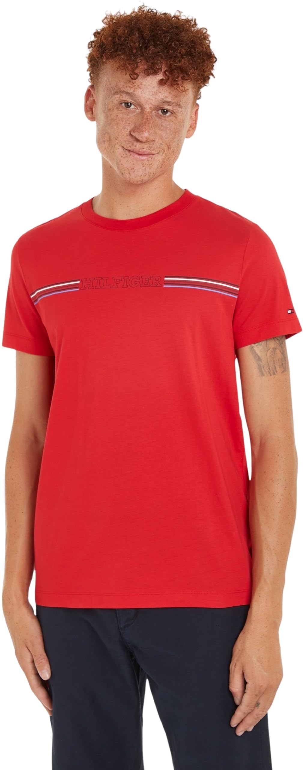 Tommy Hilfiger Camisetas de Manga Corta para Hombre