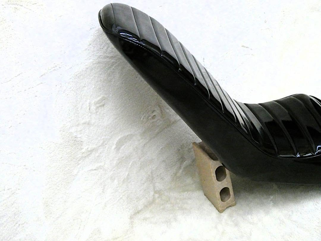 Amazon.co.jp: XJR400前期45cm 黒エナ3段シート三段シート