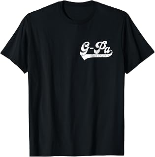 Mens G-pa Vintage Retro Father's Day for Papa Grandpa T-Shirt