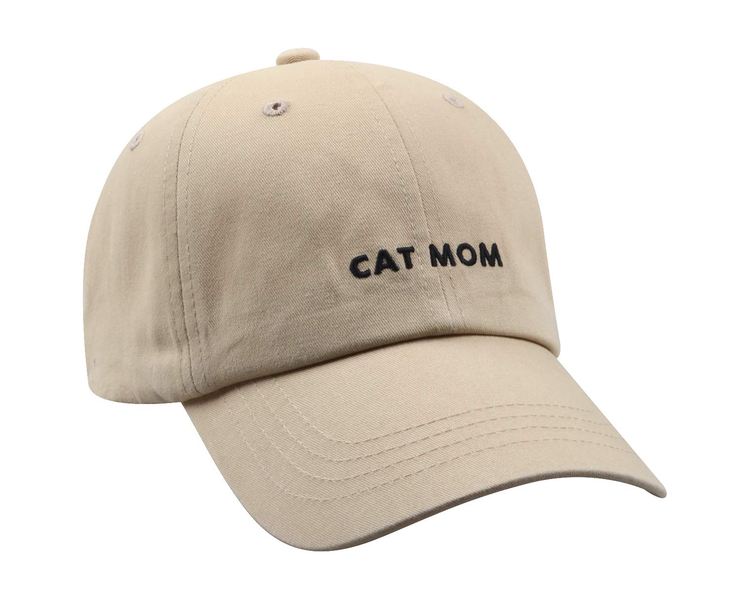 Pre-Washed Soft Embroidery Dad Hat Baseball Cap Dog Mom Dog Dad