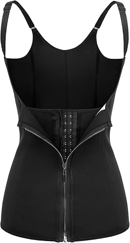 Corsés de entrenamiento de cintura Lencería Shapewear Underbust 3 Ganchos Cincher Acero Deshuesado Cuerpo Shaper Chaleco para Pérdida de Peso