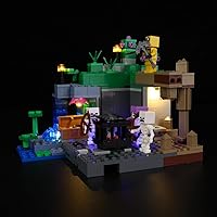 Vista 8 de Kyglaring Kit de luz LED compatible con Lego The Nether Bastion 21185 - Accesorios de iluminación mejorados para bloques de modelo 21185