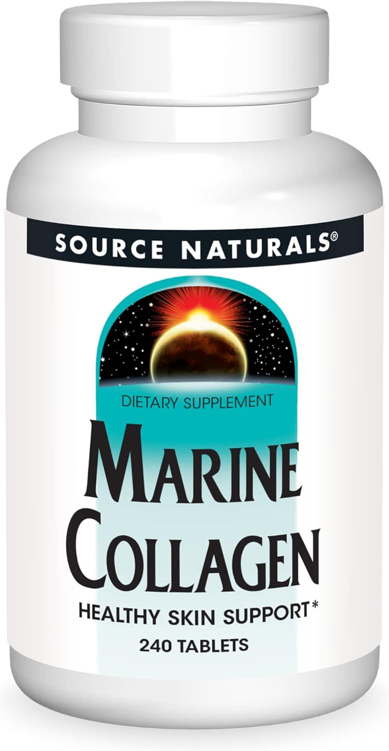 Source Naturals Marine Collagen, Healthy Skin Support* - 240 Tablets
