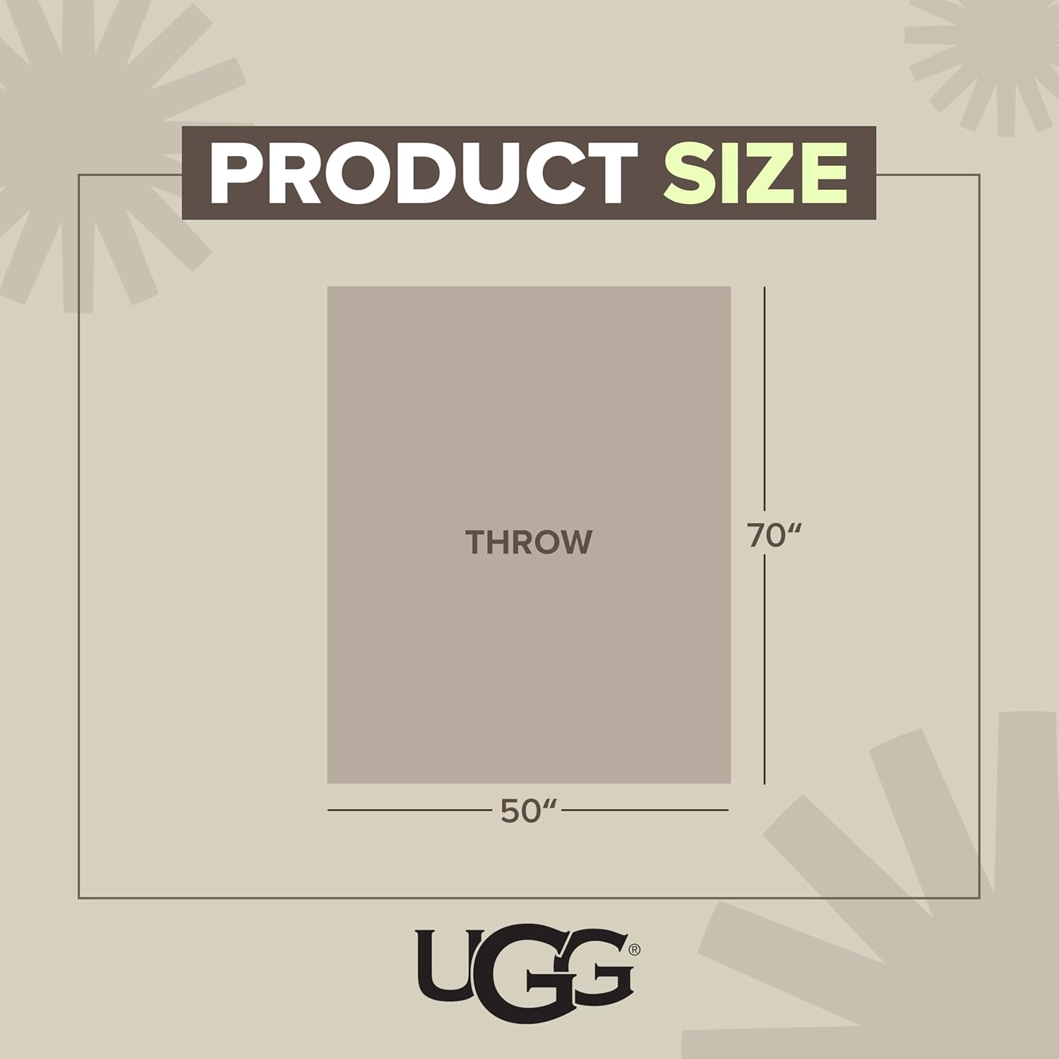 UGG Braid Reversible Throw Blanket – Ultra Soft Throw with Faux Suede and UGGFluff, Cozy Accent for Bedroom or Living Room Decor, Birthday Gifts for Women, 50" x 70", (Kirkwood) (Cream) - Image 8