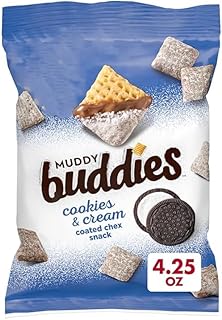 Muddy Buddies Cookies and Cream 4.25 oz (Pack of 7)
