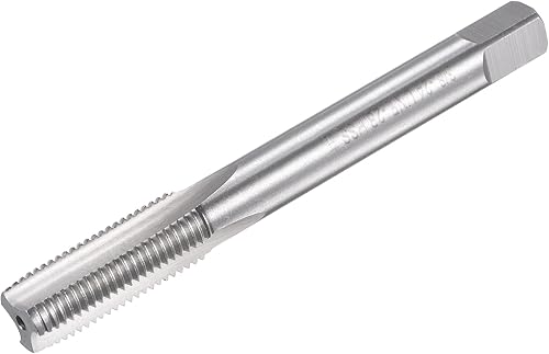 uxcell Grifo de roscado de fresado de rosca 38"-24 UNF, máquina de mano izquierda HSS (acero de alta velocidad) 6542 sin revestimiento 3 flautas