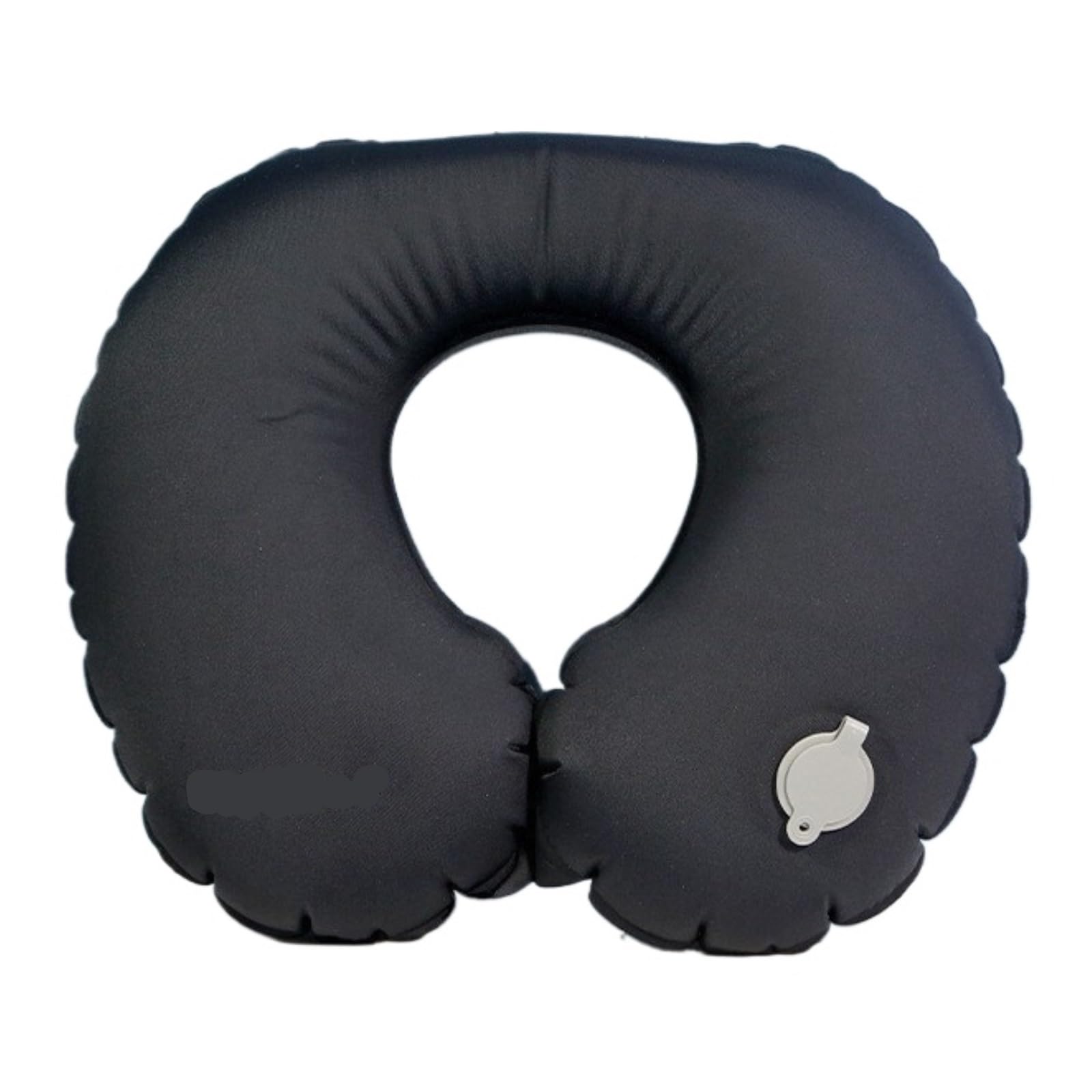 Reisekissen Nackenkissen Flugzeug Tragbares, Aufblasbares U-förmiges Reisekissen Zur Nackenstütze Auf Reisen Reiseutensilien(Black,2pcs)