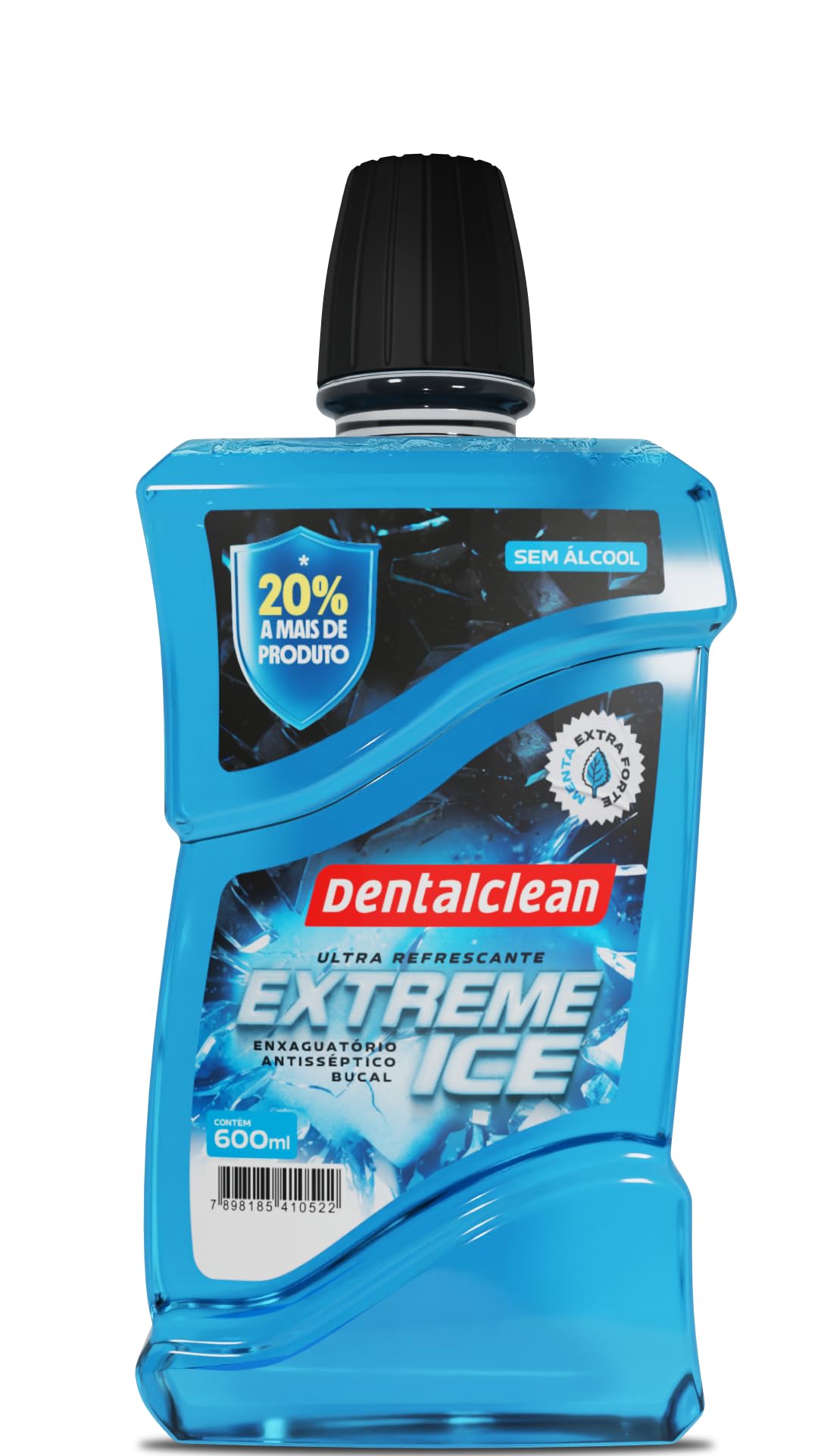 Antisséptico Bucal Extreme Ice Zero Álcool, 600ml