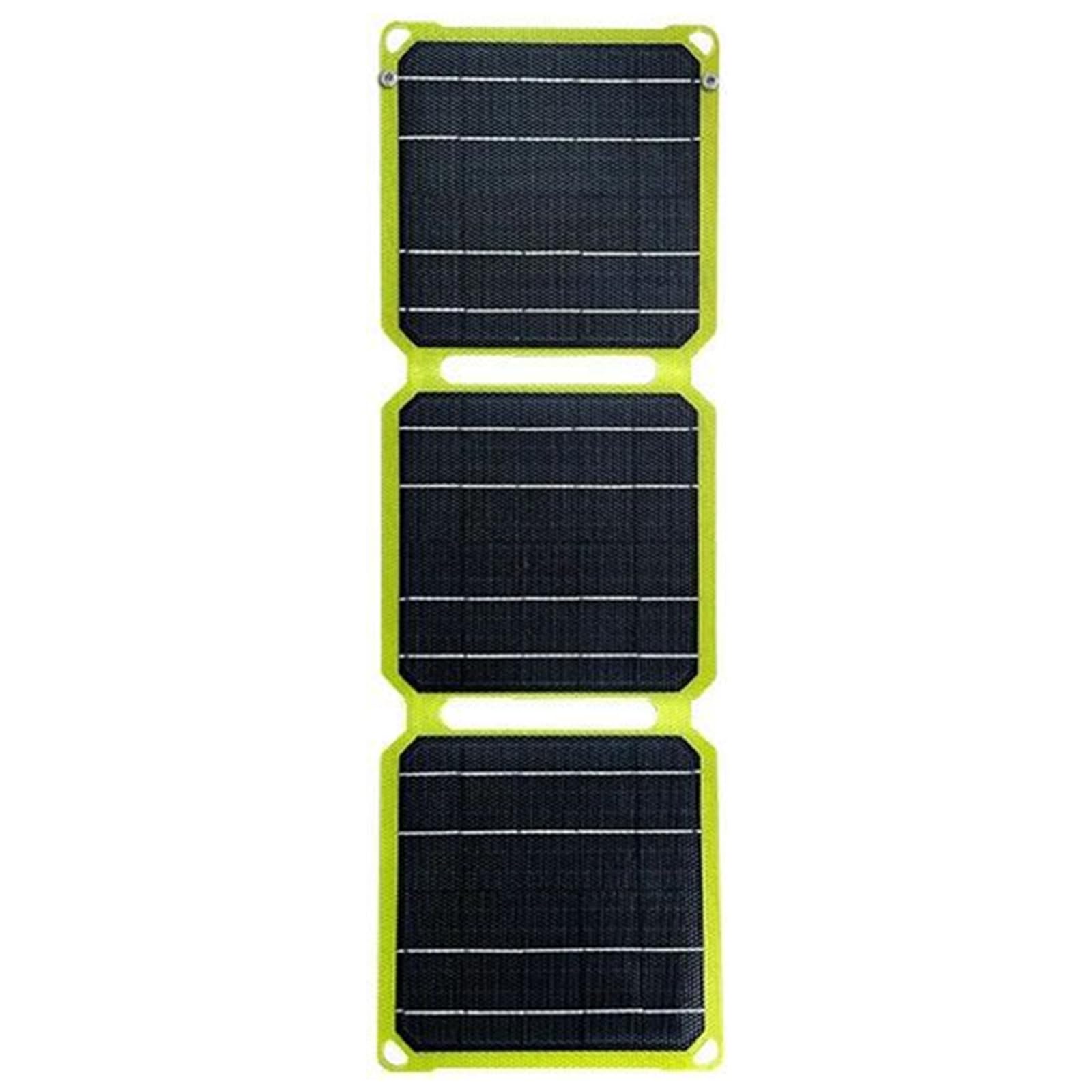 Multipurpose 5V Solar Charging Panel ETFE Materials with USB and Outputs for Outdoor Activity Daily Use USB Port