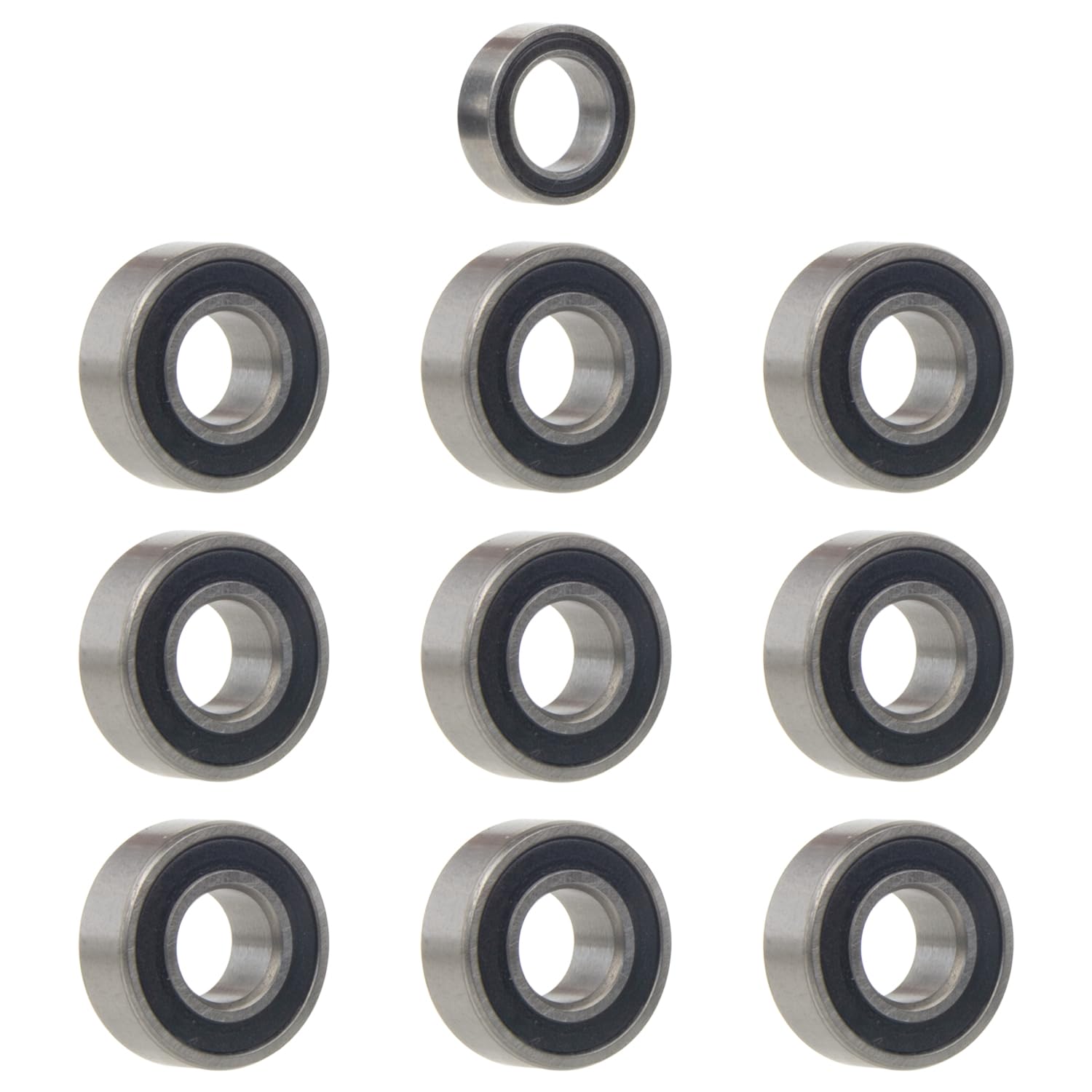 10Pcs Steel Sealed Ball Bearing Kit for 1/10 Tamiya RC Buggy Car Hornet/Grasshopper/Grasshopper II Upgrade Parts #58346