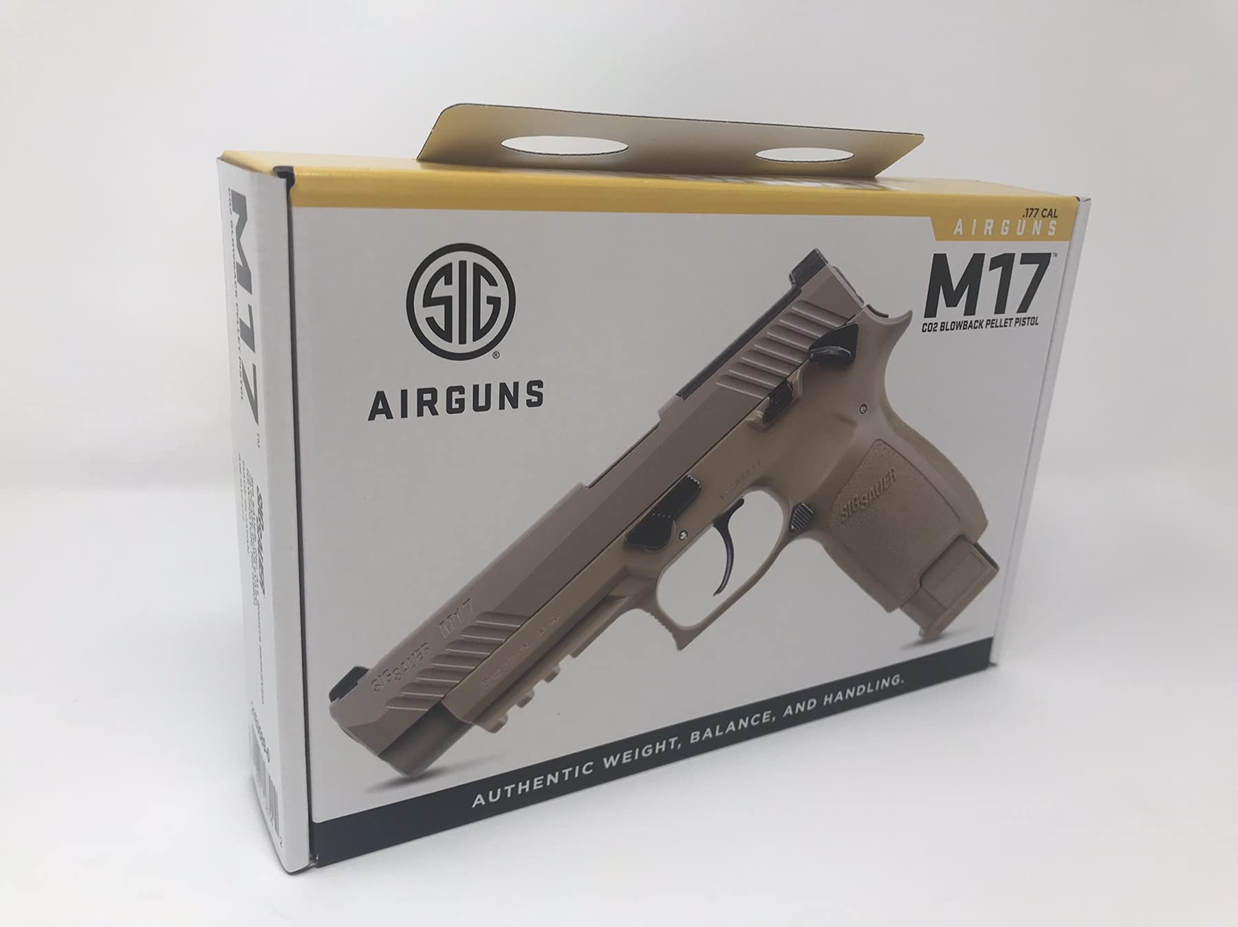 Sig Sauer M17 P320 ASP CO2 .177 Pellet Air Pistol with Sig Red Dot