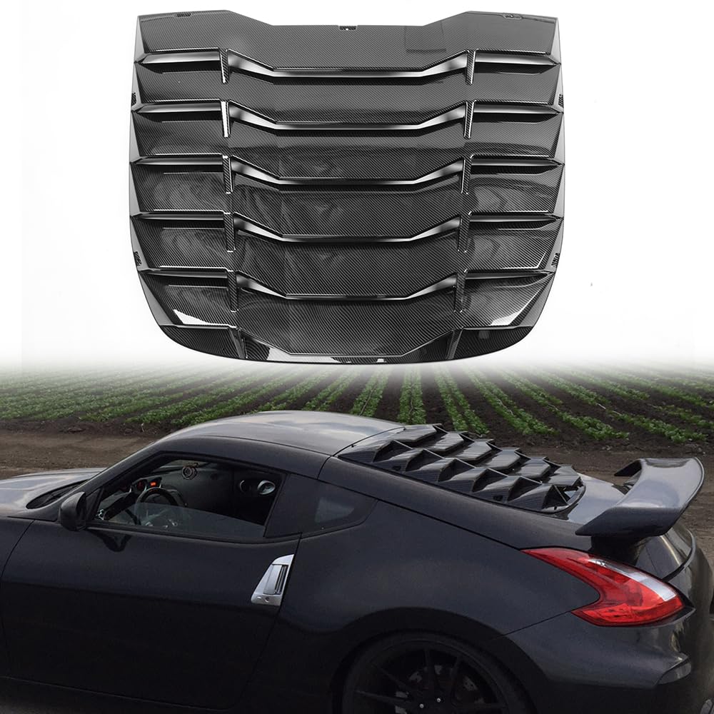 Honda Civic Rear Side Window Louvers Sport WINKA Rear Side Window Louvers For Honda Civic 2016-2020 - Sport Style Scoop Blinds In Black Honda Civic Rear Side Window Louvers 2016-2020 Sedan - Foto 4