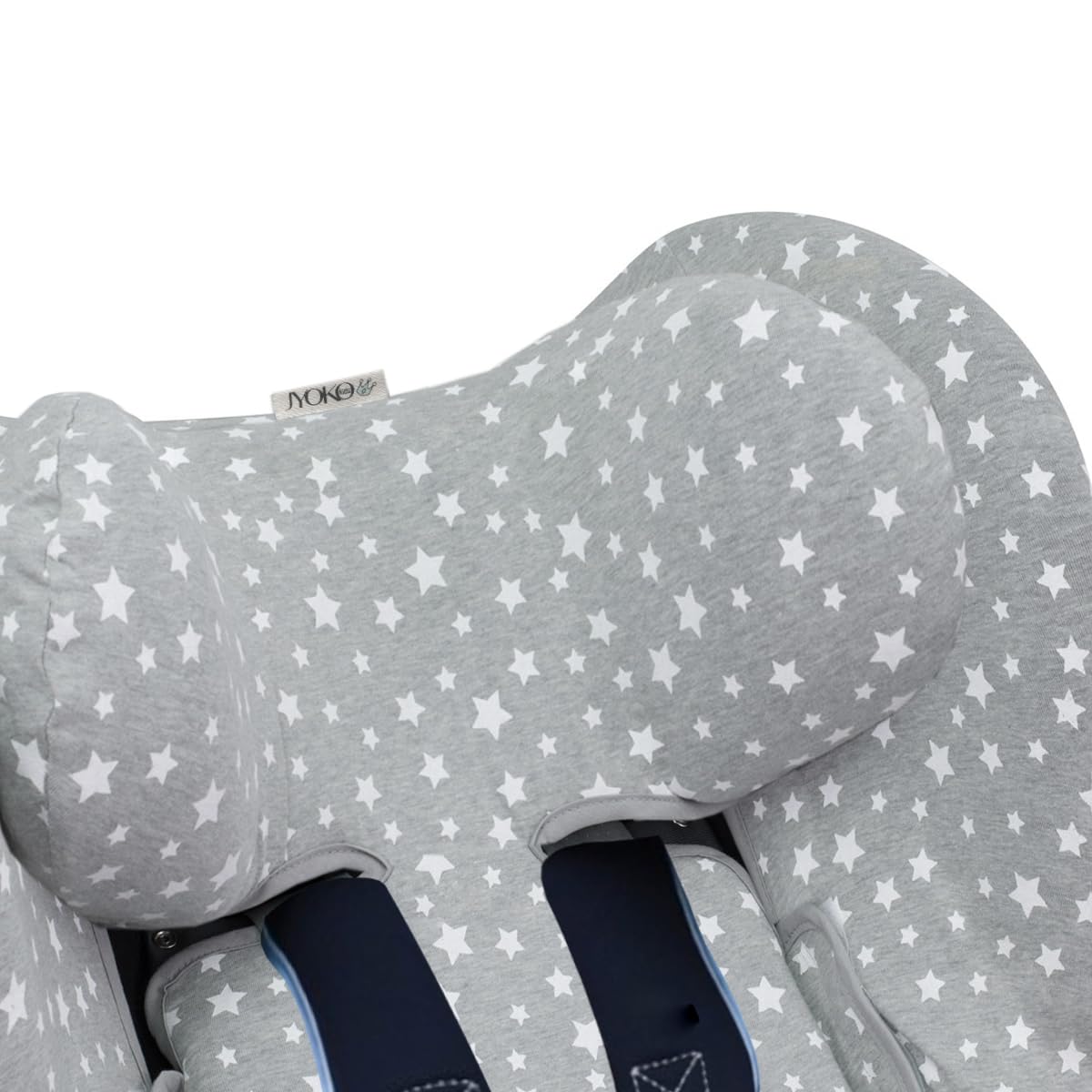 JYOKO Funda Compatible con Cybex Sirona T Cozy, algodón orgánico