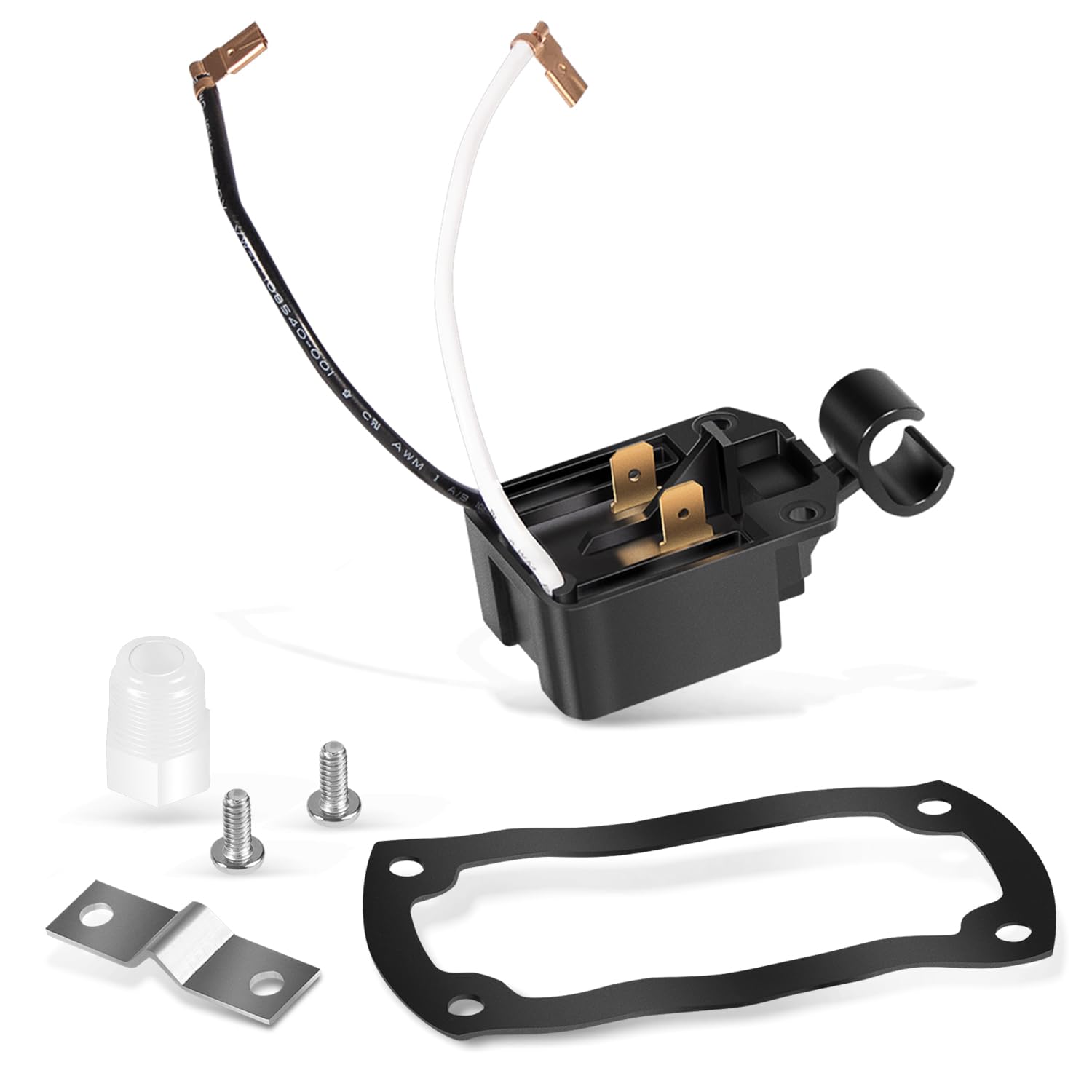 004892 Interruptor de repuesto para bomba de sumidero, interruptor de bomba de efluente con junta, compatible con los modelos de bomba de sumidero Zoeller 53 55 57 59 97 98 264 1053 1057 1059 y 1264