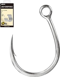 LONEDIABLO Single Lure Hook | 5X | Saltwater Ultra-Antirust Coating | Hand Ground Point | Popping Trolling Stickbaits