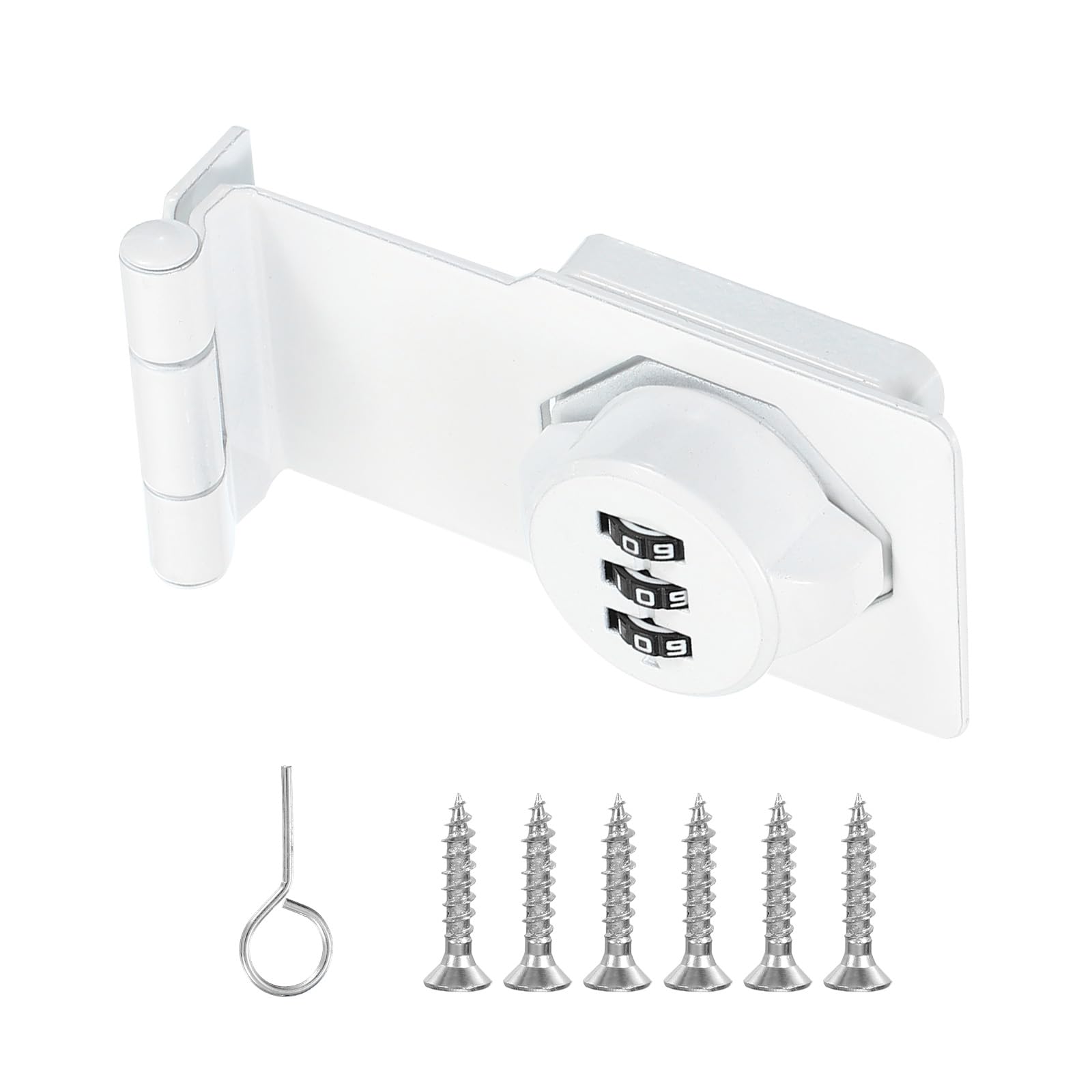 PATIKIL 3.5 Inch Cabinet Password Hasp Lock