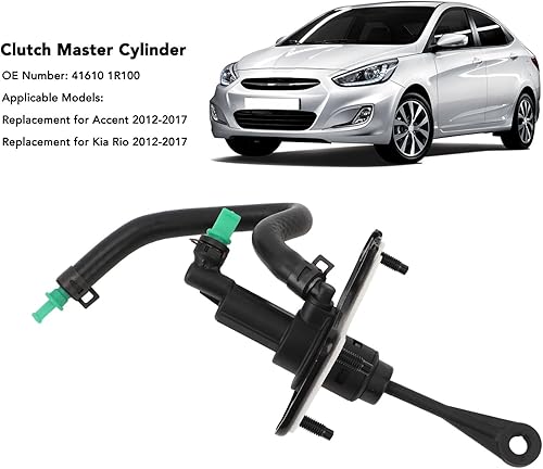 Miniatura 5 de Fydun Clutch Master Cylinder Assembly, 41610 1R100 High Performance Clutch Master Cylinder with ABS Material Replacement for Kia Rio 2012 to 2017