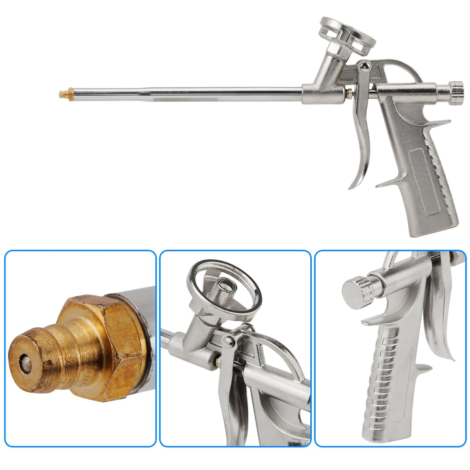 Przenośny Pistolet Natryskowy z Pianką do Dozowania Uszczelniacza do Dozowania Pianki PU Izolacyjne Narzędzie do Aplikatora