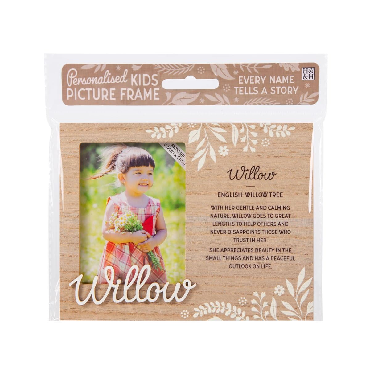 Personalised picture frames (Willow)