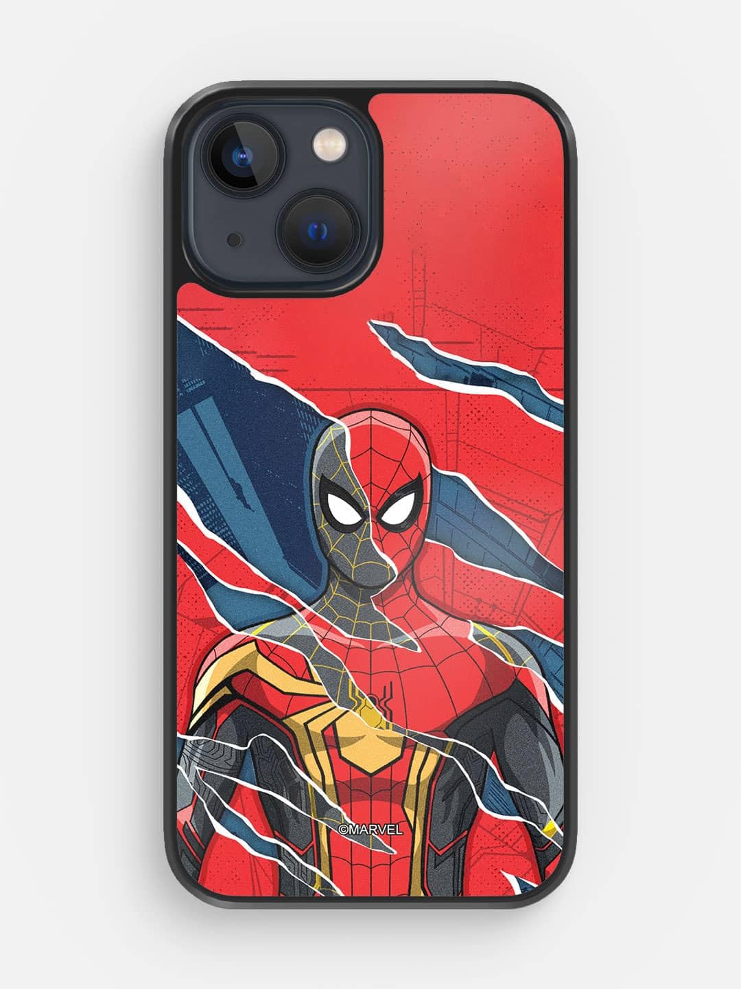 Macmerise Phone Case | Compatible with iPhone 13 Back Cover Case | Design All 3 Spidey | 360 Degree Protection | Protective Mobile Cover | iPhone 13 Phone with Camera Protection