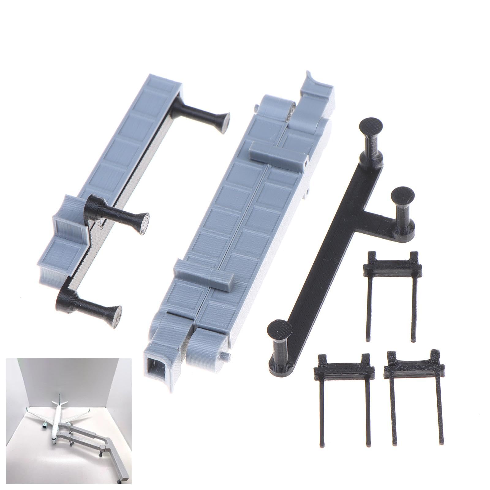 1:400 Airport Equipment Orridor Bridge Scene Model Static Facilities Display Gifts Collection Toys Decoration