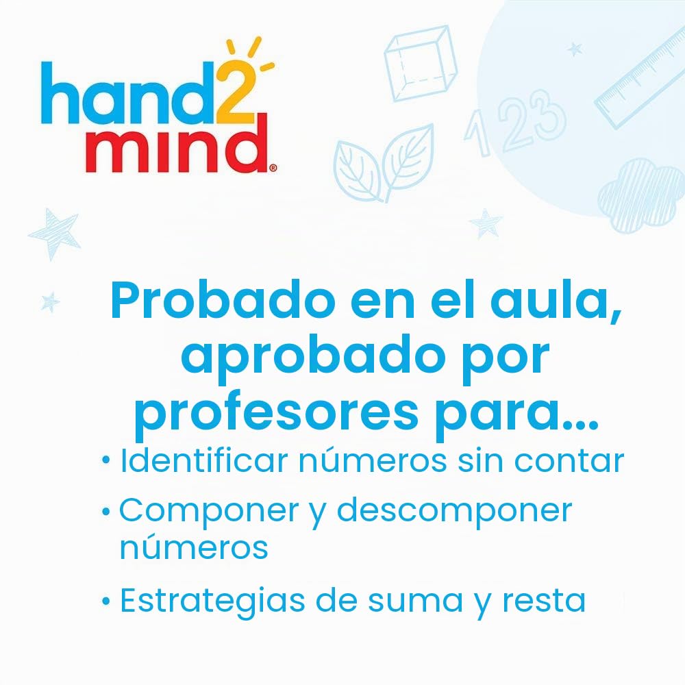 Learning Resources Miniábaco de 100 bolas (set de 4), ábaco para las matemáticas de los niños, recurso con de madera contar, fichas