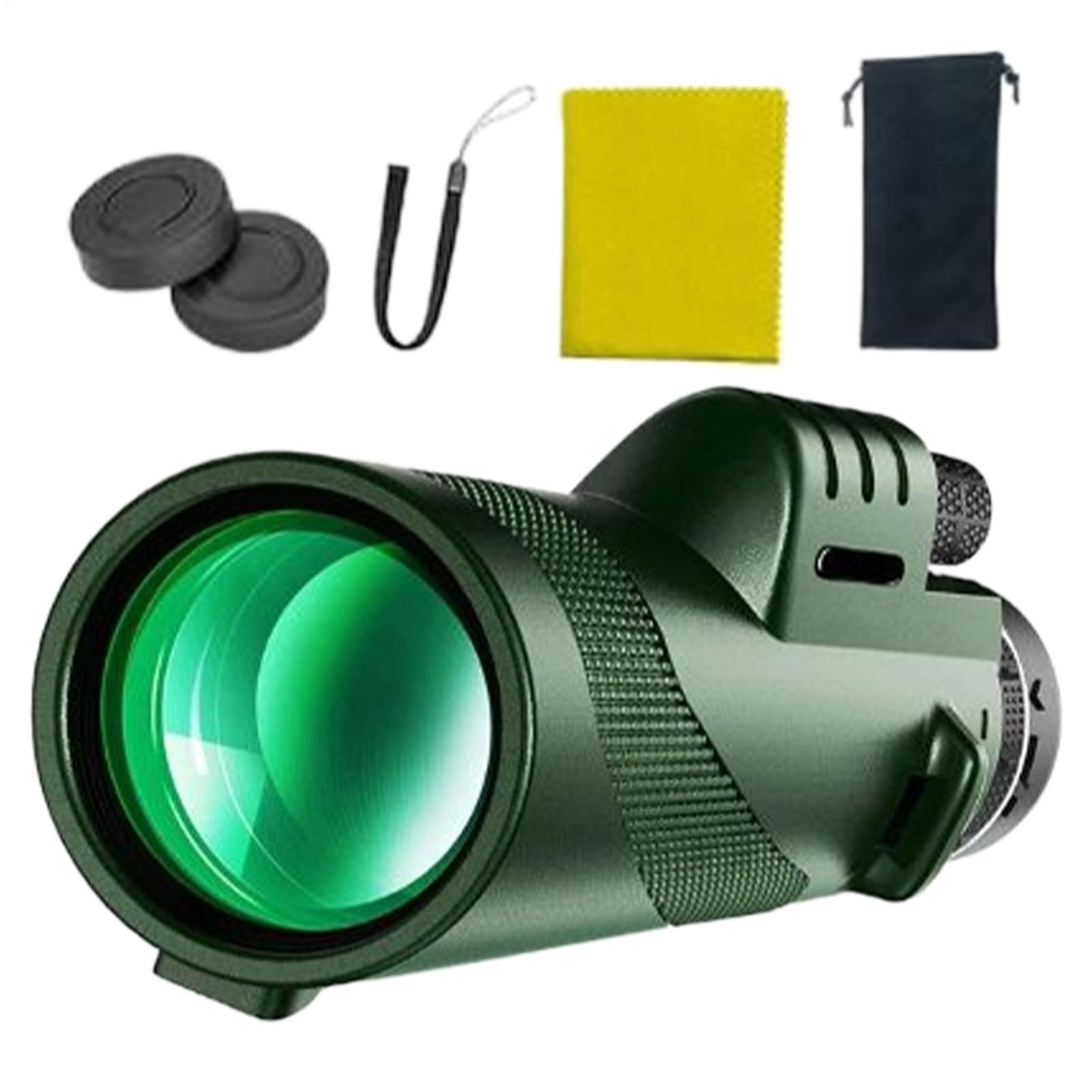 Télescope pour adulte, astronomie pour adultes - Télescope monoculaire pour smartphone - Grossissement 80x - Poids léger pour la chasse aux oiseaux - Astronomie - Chasse - Randonnée Camping