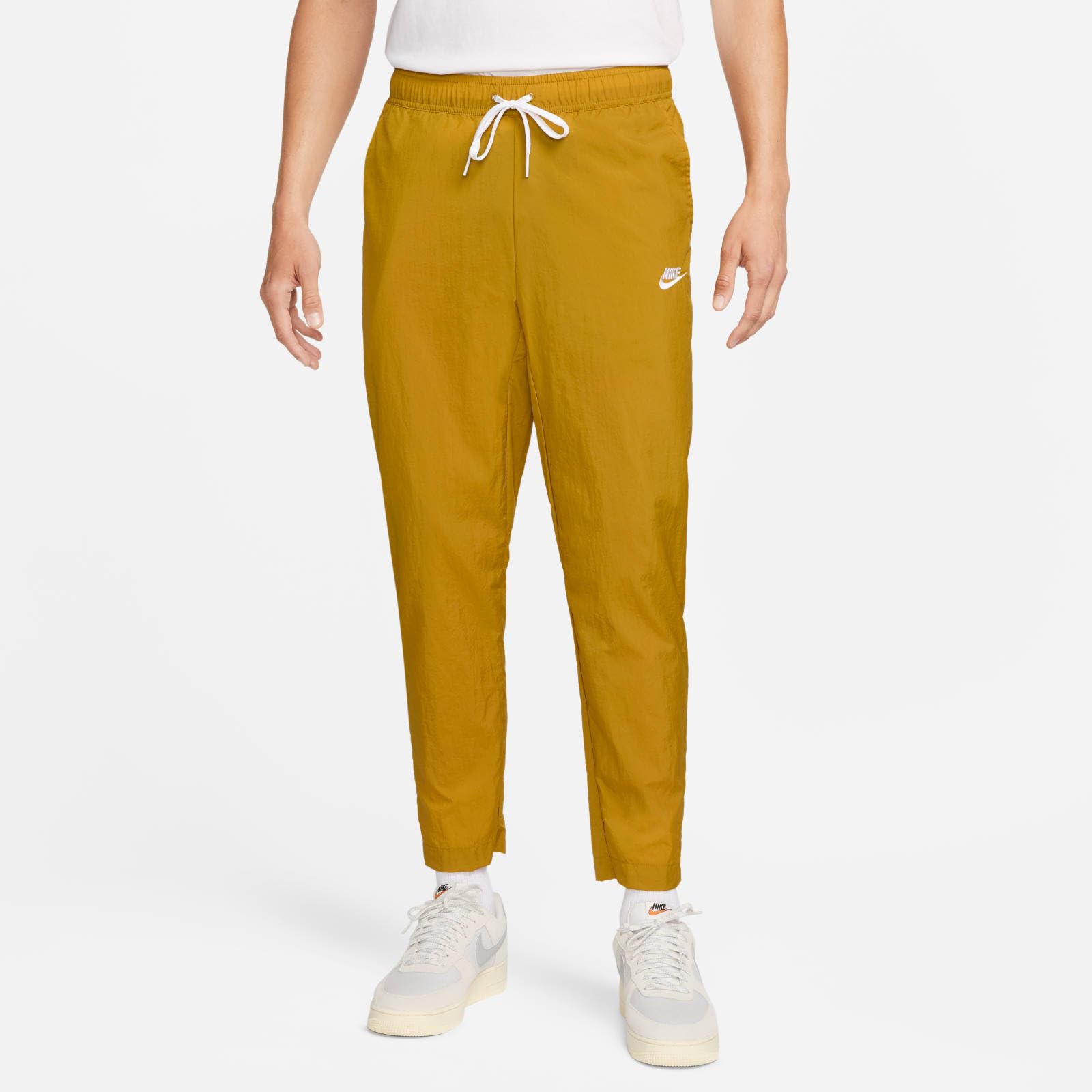 NIKE FB7406-716 M NK Club WVN LTWT Pant Pants Men's Bronzine/White Size 2XL