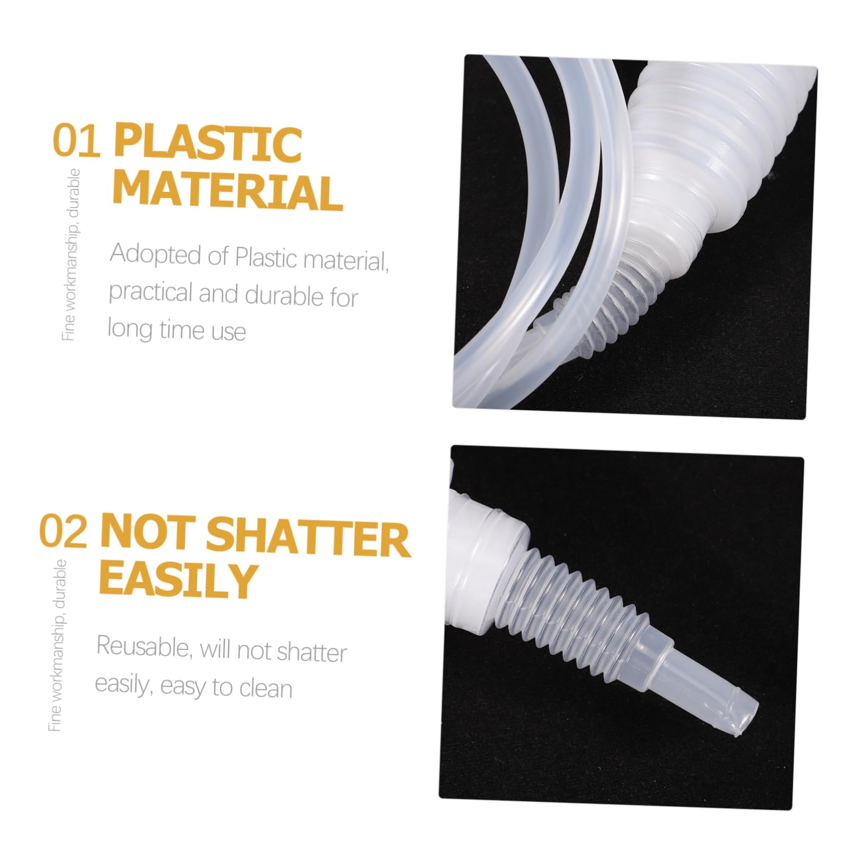 KICHOUSE Siphon Wine Making Tube Set Filter Siphon Hose Syphon Tubing for Bottling