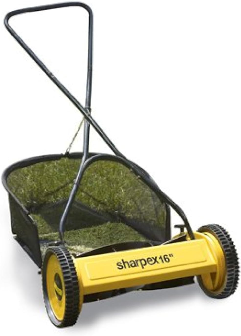 Lawn mover Classic Push Reel Lawn Mower |16-Inch Reel Lawn Mower with Grass catcher, Multicolored, MOW-YL-001